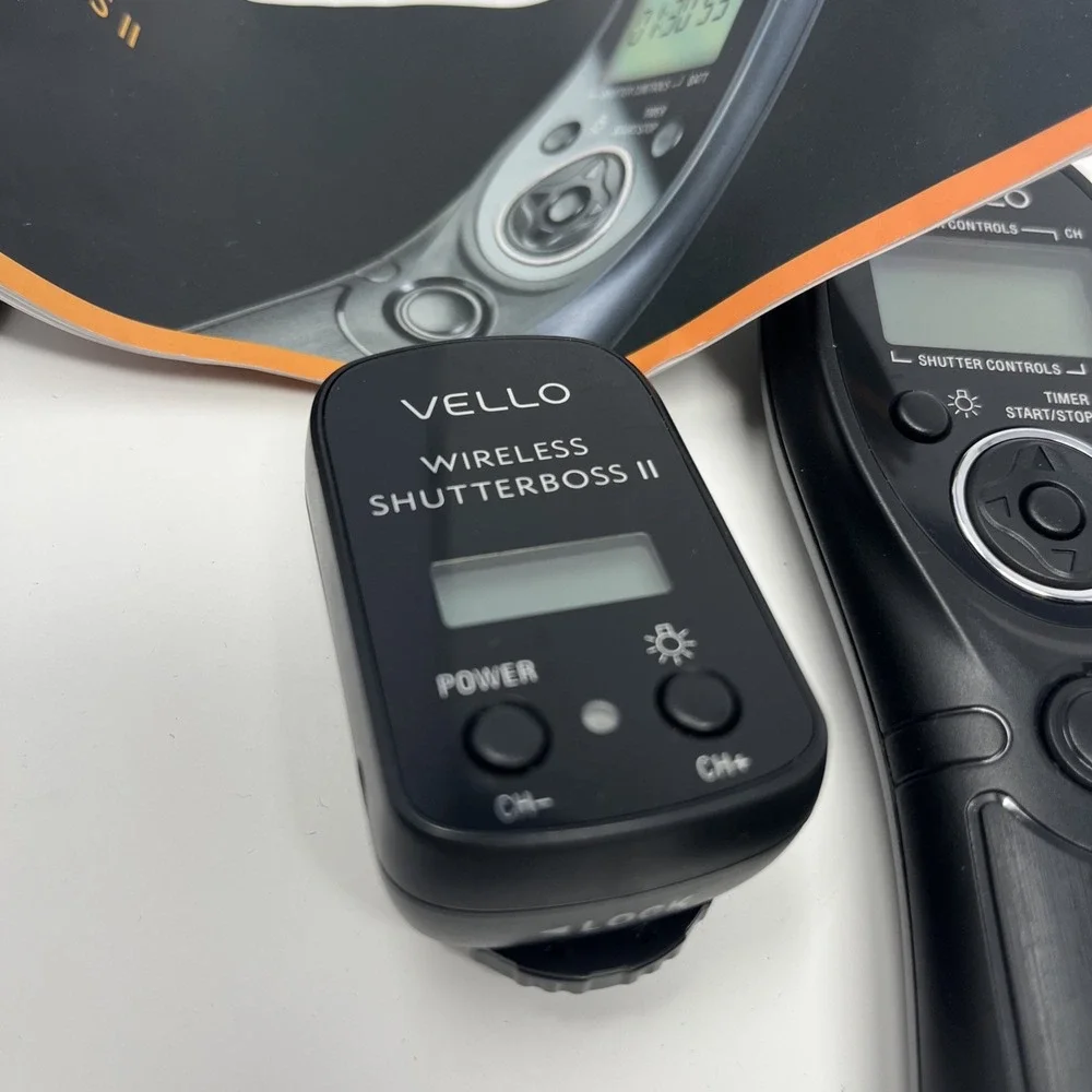 Vello Wireless ShutterBoss‎ II Timer Remote Receiver Camera Shutter Release
